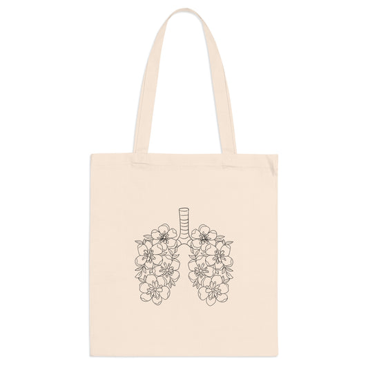 Stofftasche Flower Lung