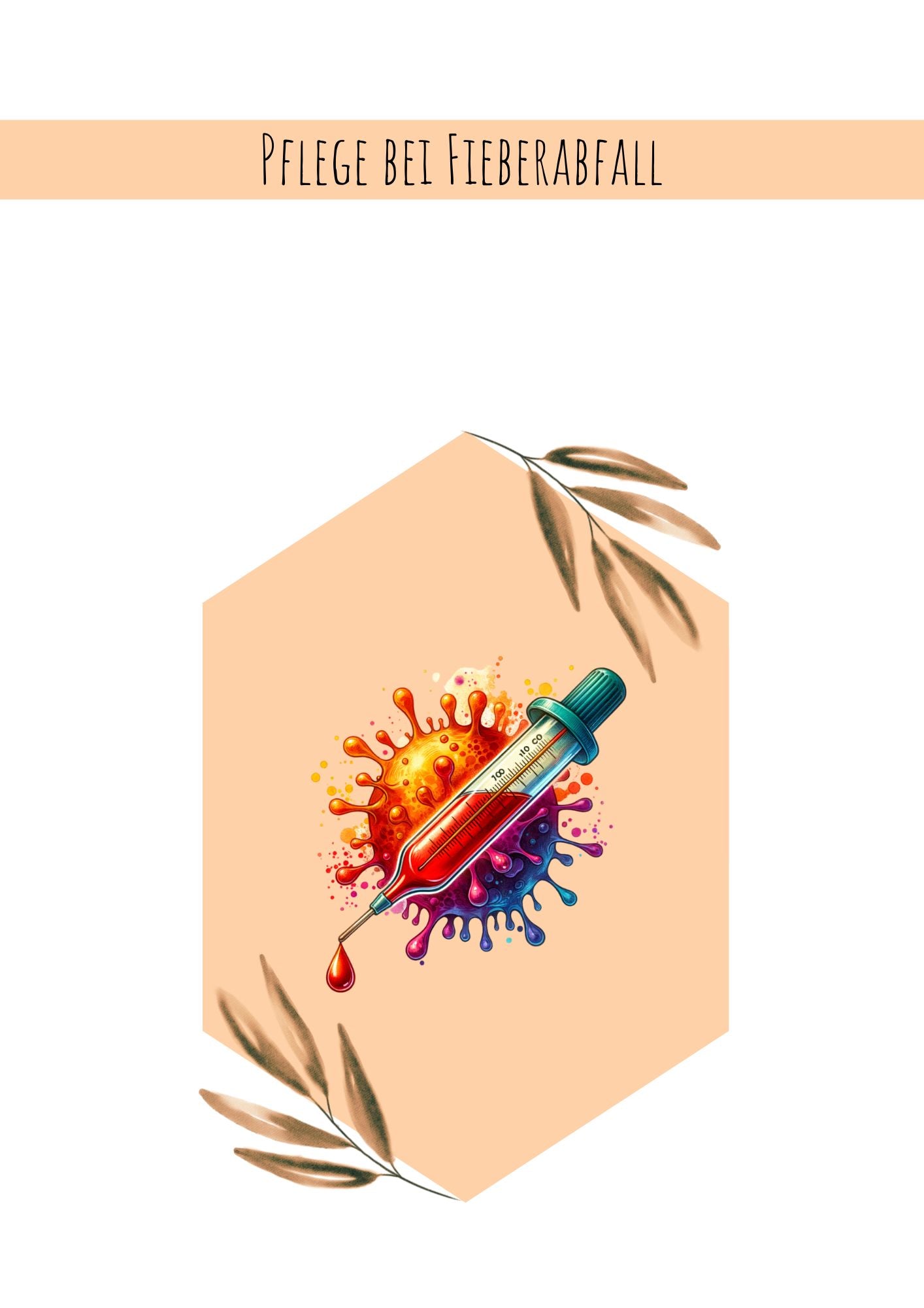Pflege bei Fieberabfall