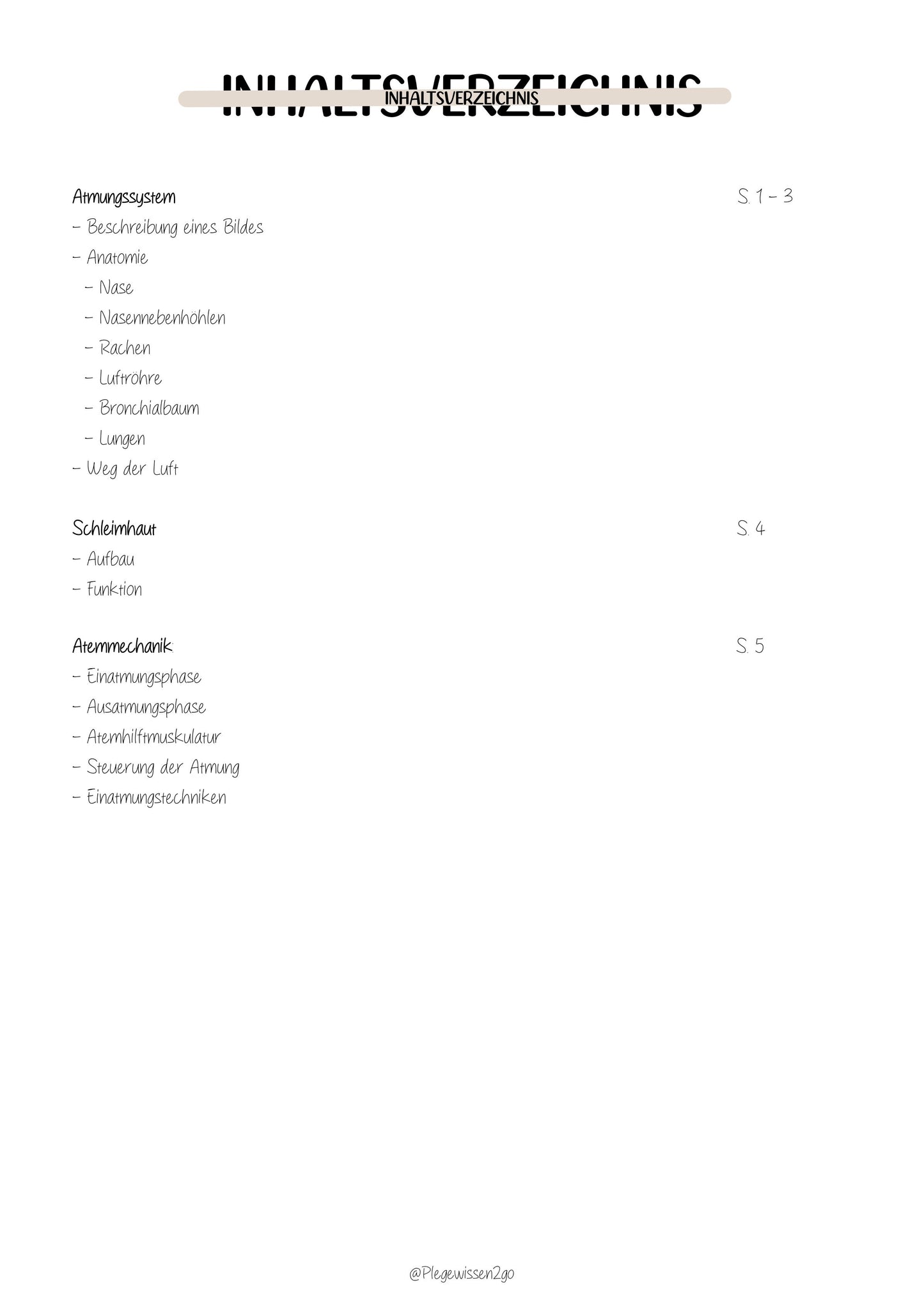 "Optimiere deine Pflegeausbildung mit unserem digitalen Lernzettel zum Atmungssystem. Pflege-Lernzettel, Krankenpflege-Notizen, Pflege-Study Guides und mehr! Bereite dich gezielt auf deine Pflegeprüfung vor und werde zum Experten in der Pflegepraxis."