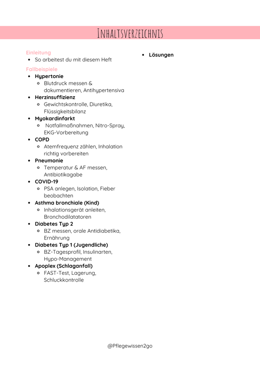 Pflege-MedEx Teil 1 – Medizinisches Prüfungswissen zum Üben