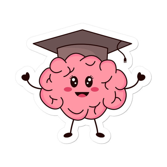 Sticker Professor Gehirn