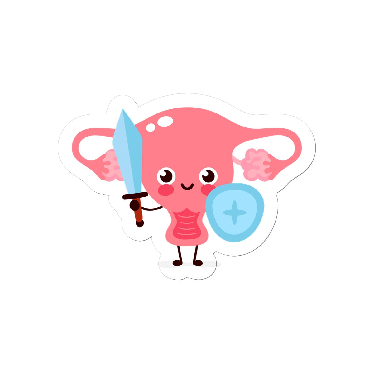 Sticker Gebärmutter