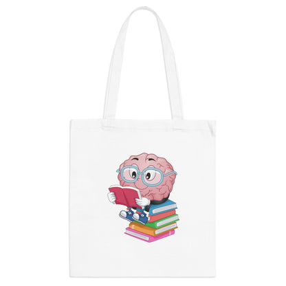 Stofftasche Reading Brain