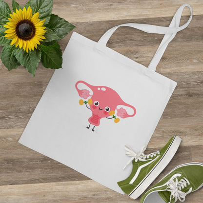 Stofftasche Strong Uterus