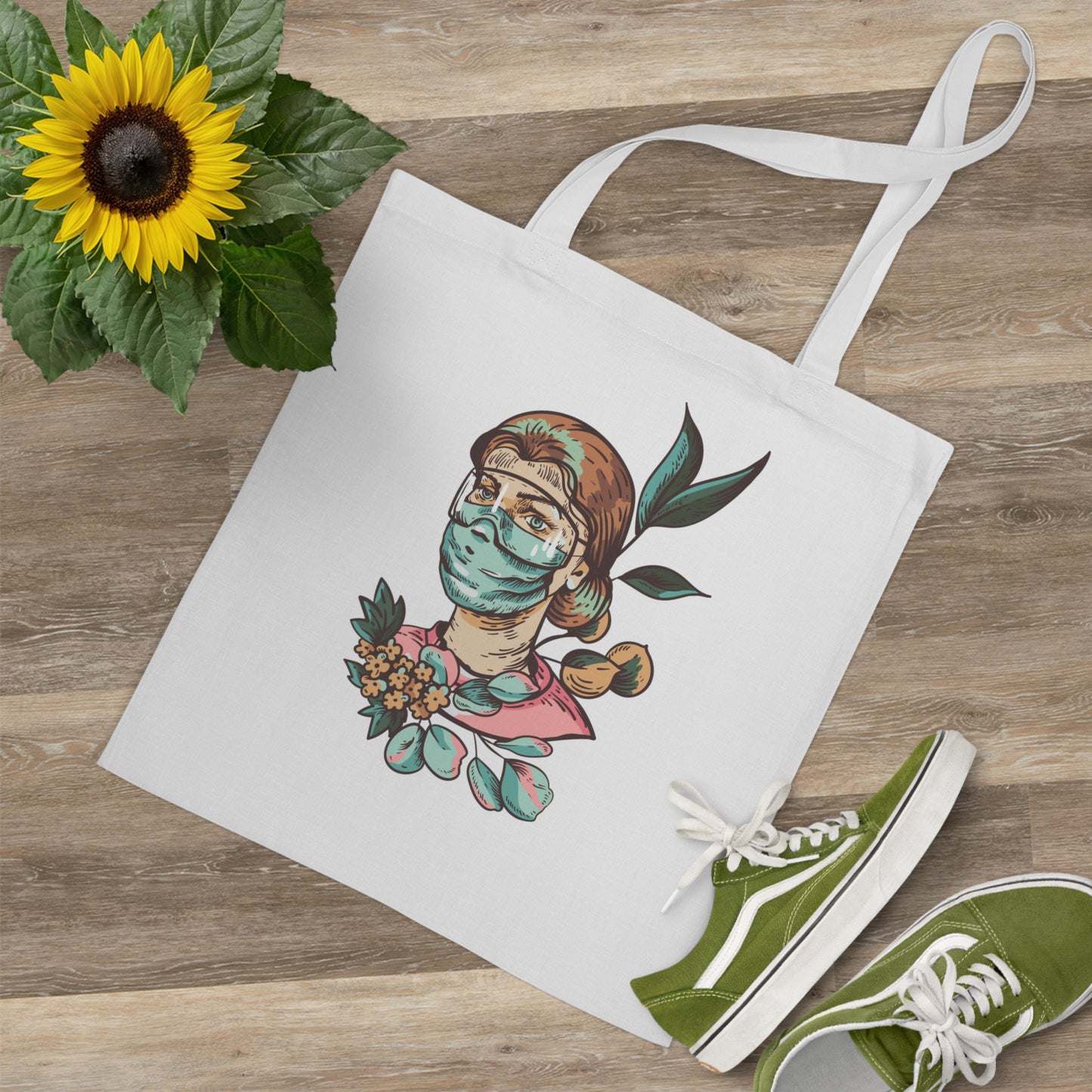 Stofftasche Flower Nurse