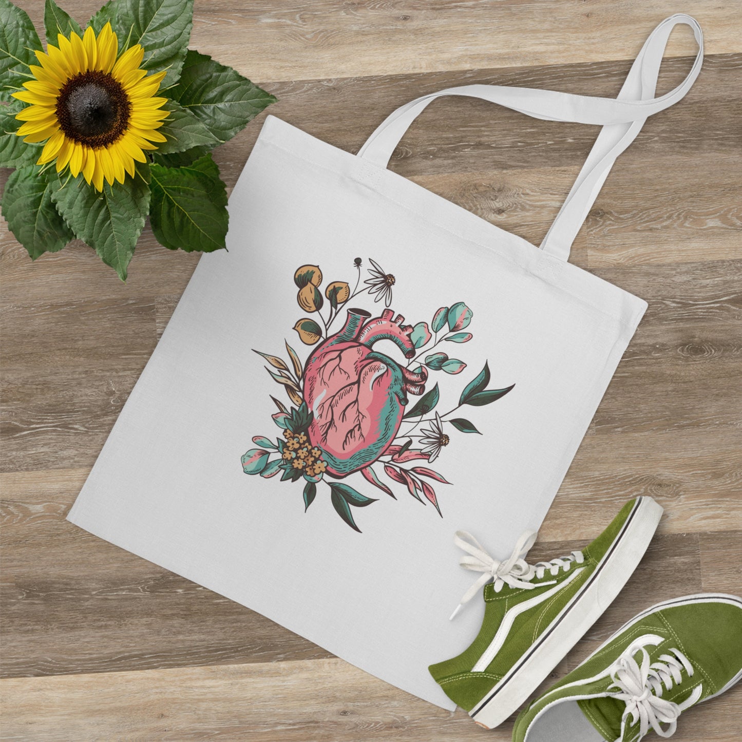 Stofftasche Hippie Heart