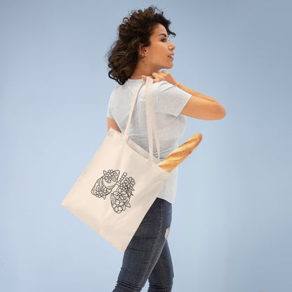 Stofftasche Fancy Lung