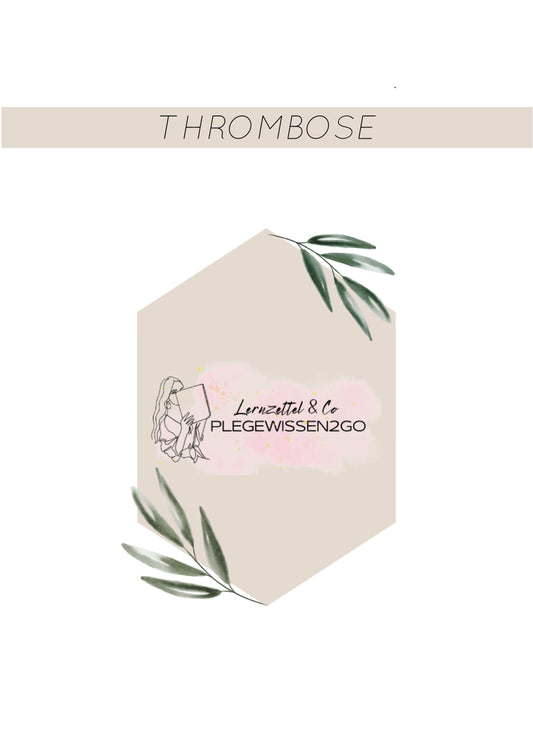 Thrombose